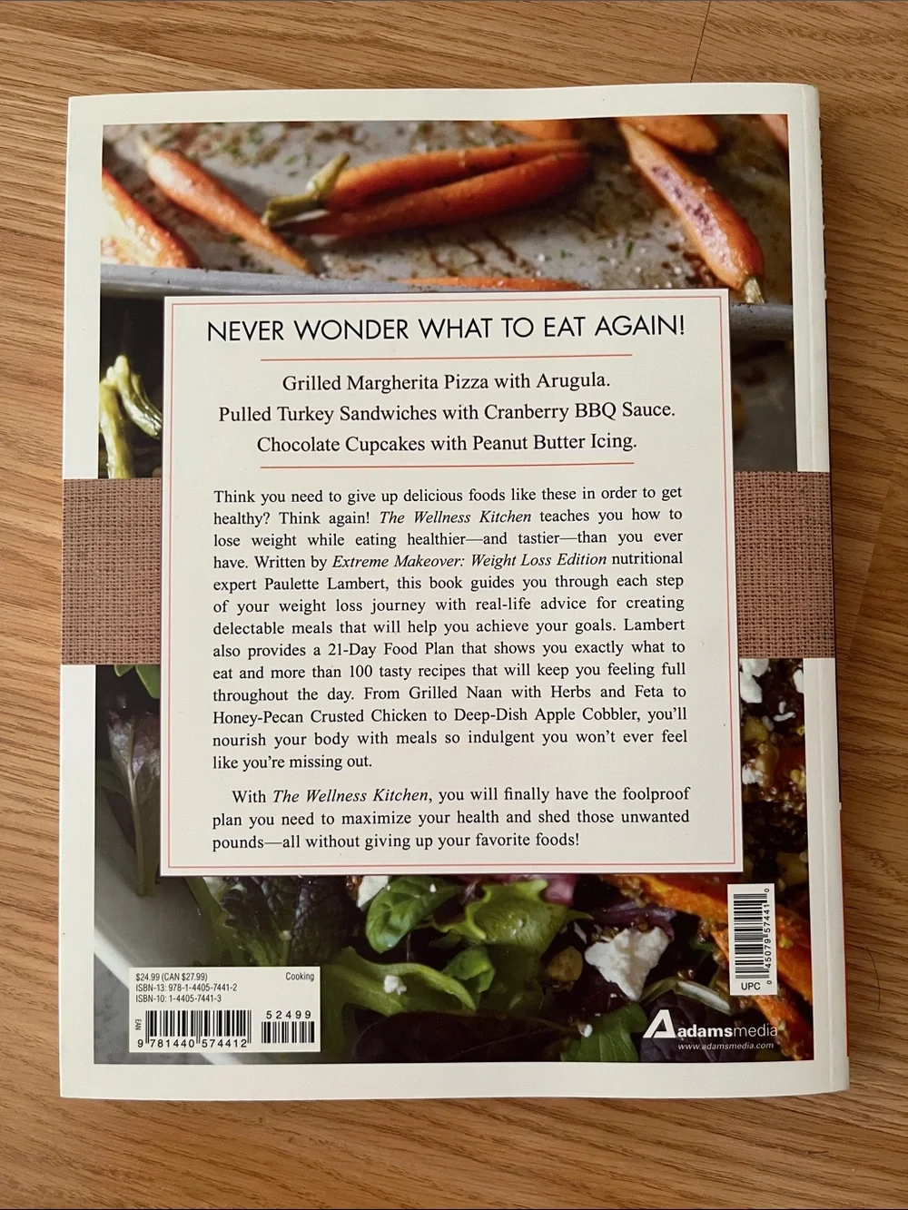 The Wellness Kitchen Cookbook by Paulette Lambert - White Cover